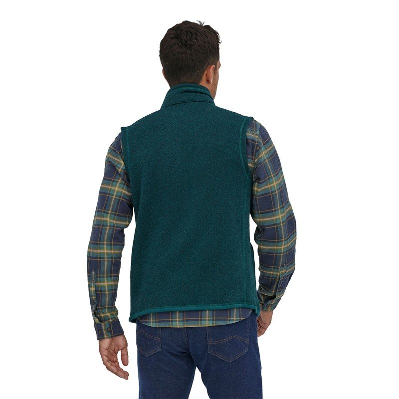 Langt væk lomme Grape Køb Patagonia Better Sweater Vest, herre, Dark Borealis Green | Spejder  Sport